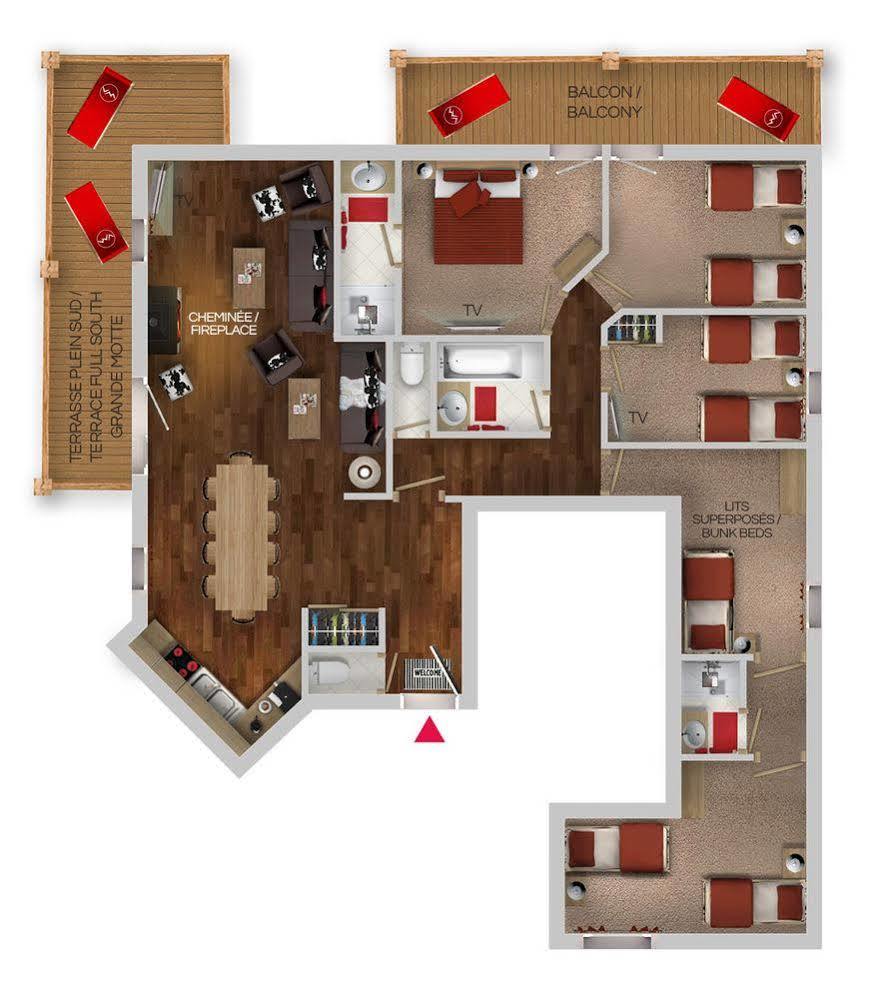Chalets Montana Planton Tignes Dış mekan fotoğraf